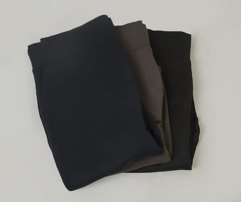 MISS. Waist-Sculpting Slimming Plus Size Straight Tailored Pants