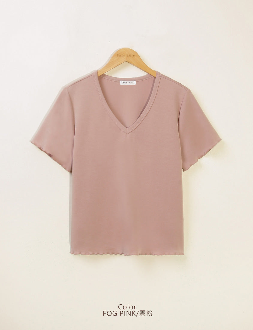 COOL PRO+ Space Cotton V-Neck Plus Size Tee