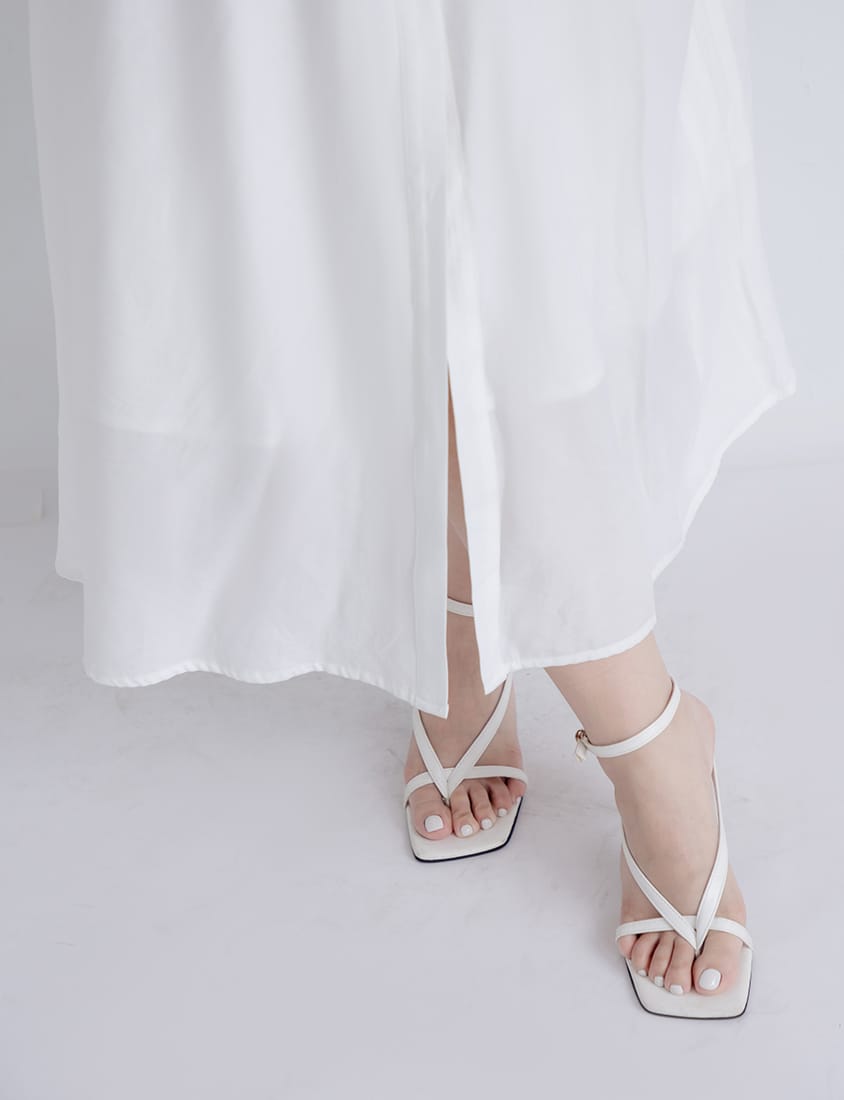 MUA! Ruffle Button Front Plus Size Maxi Dress