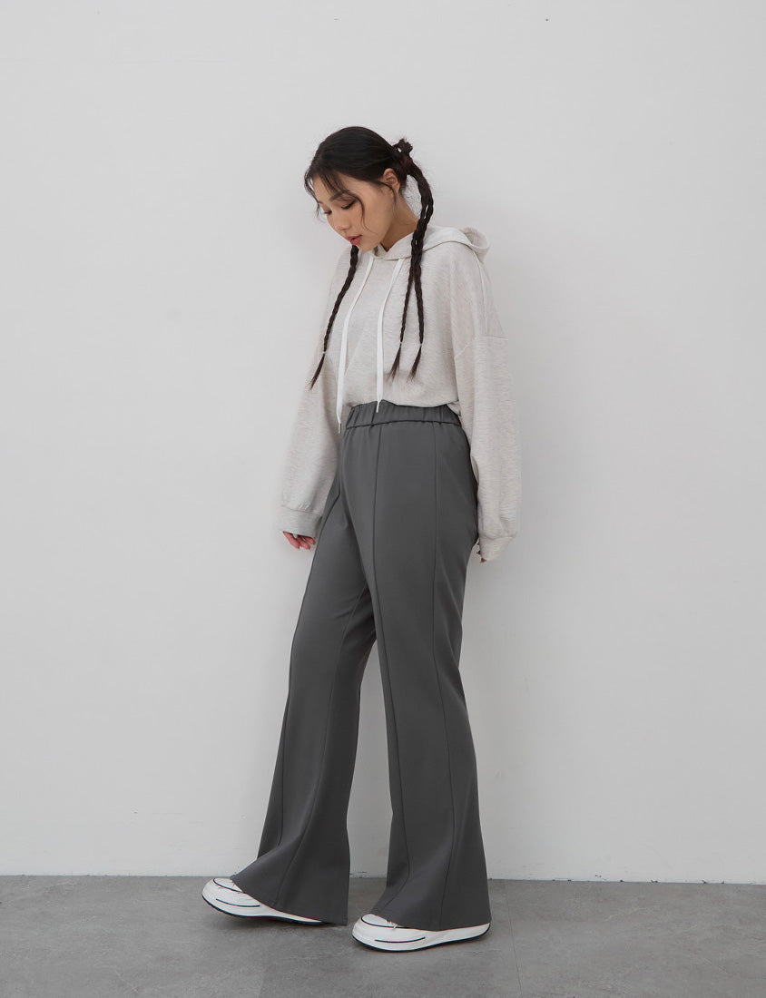 Crowds' Favorite Ultra-Stretch Leg-lengthening Roman Plus Size Flared Pants