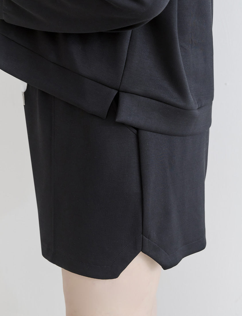 Cloud Cotton Elastic Drawstring Casual Plus Size Shorts