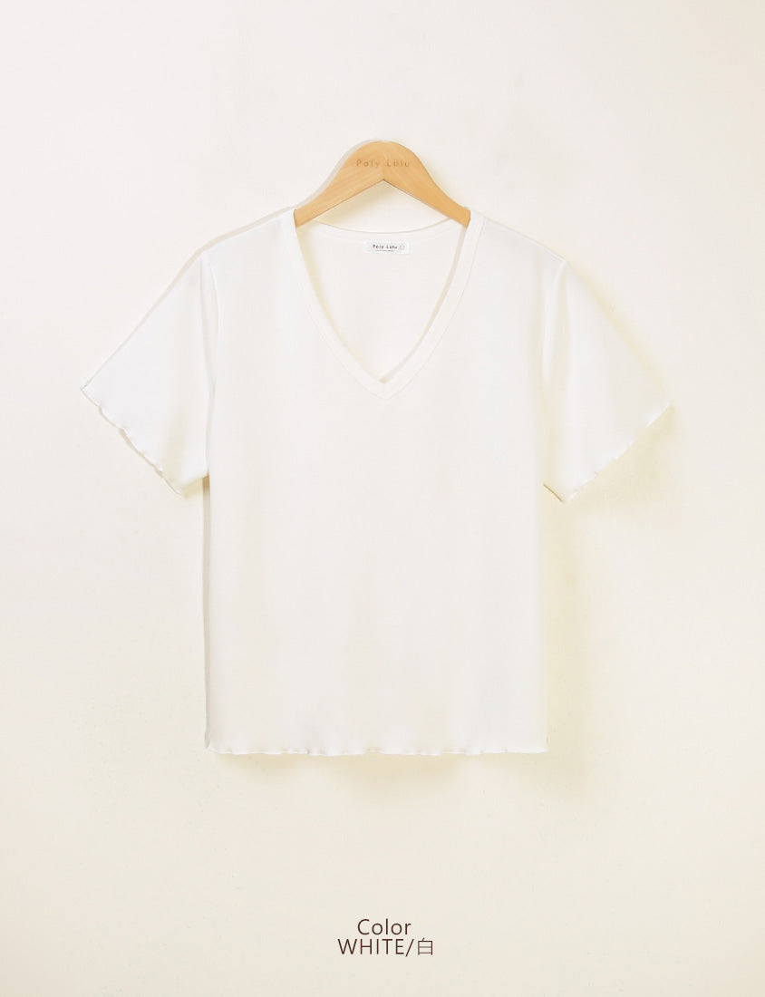 COOL PRO+ Space Cotton V-Neck Plus Size Tee