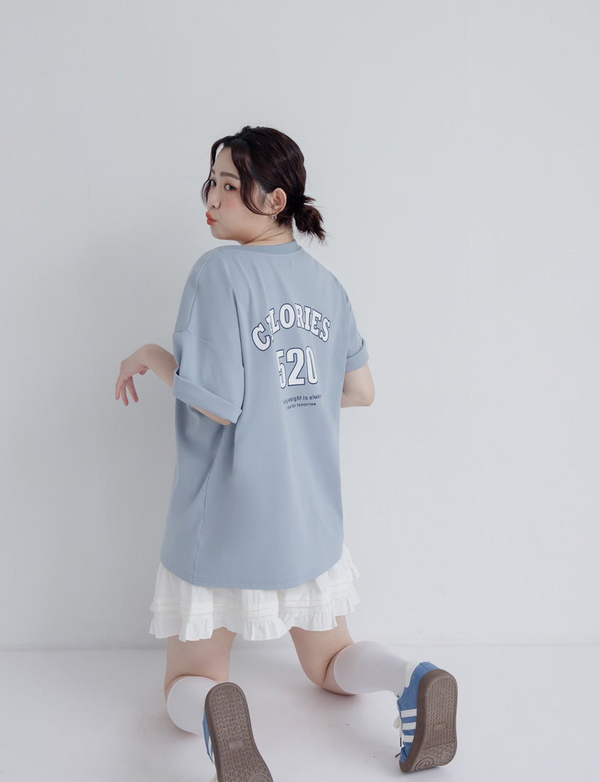 CALORIE 520 Oversized Plus Size Graphic Tee (Unisex)