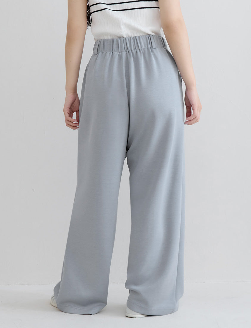Slimming Cloud Cotton High Waist Plus Size Wide Leg Pants