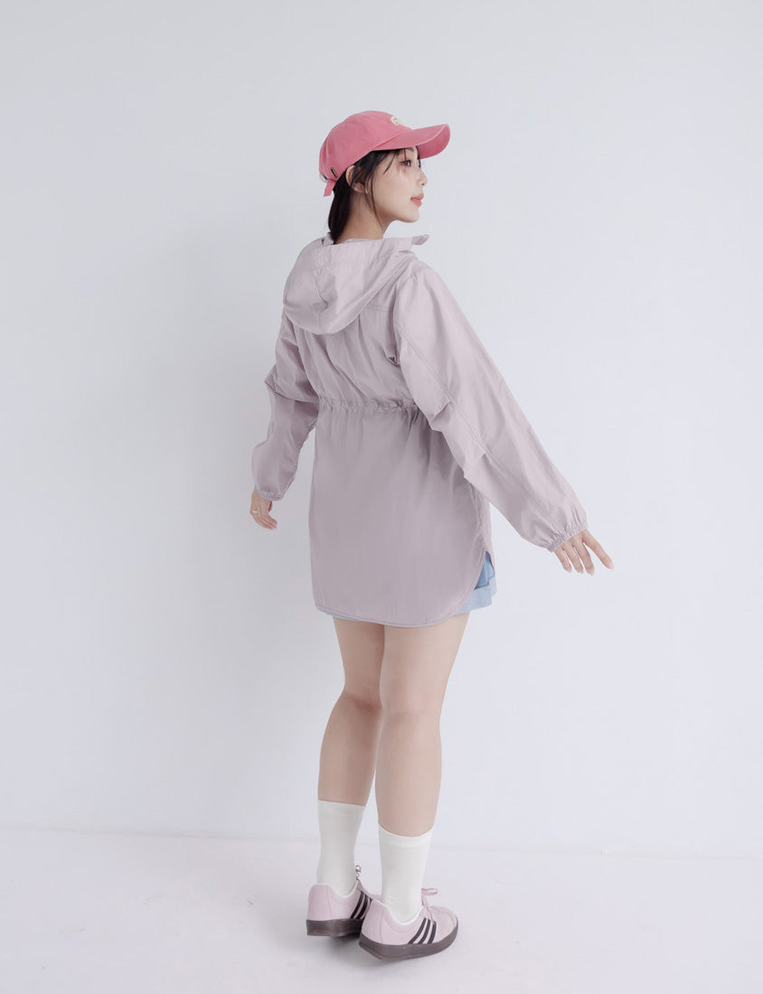 UV PRO+ Lightweight Functional Longline Utility Plus Size Jacket