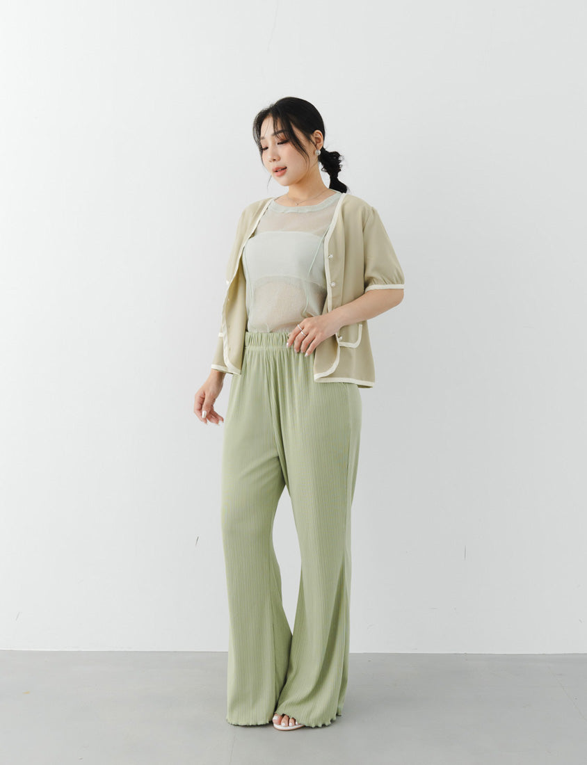 MISS. Ultra Stretch Ribbed Plus Size Slimming Pants