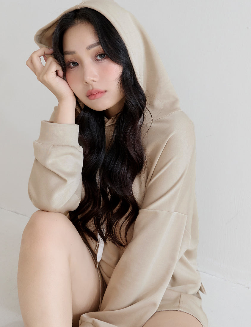 Cloud Cotton Elastic Drawstring Casual Plus Size Shorts