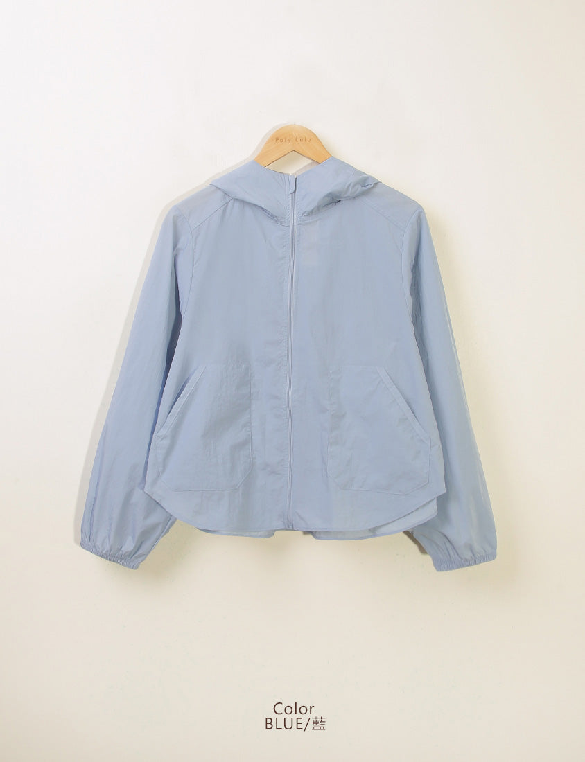 UV PRO+ Lightweight Functional Cropped Utility Plus Size Jacket