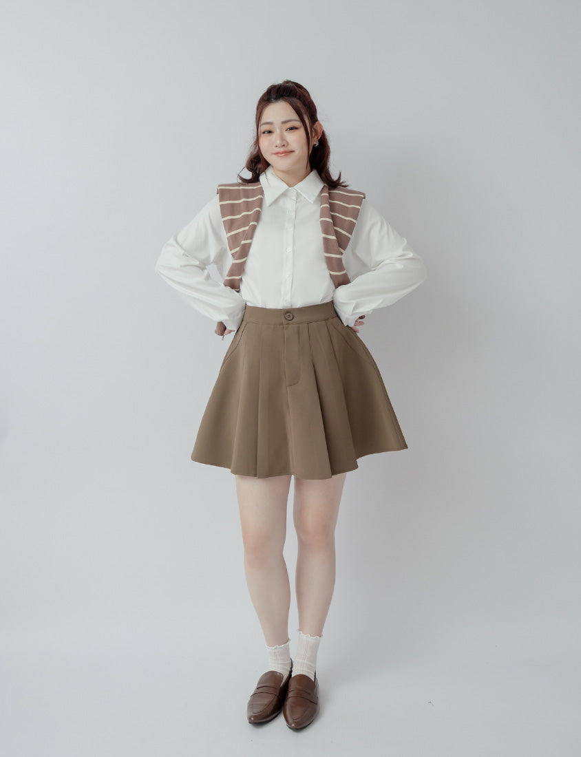 Multi-Color Drop Shoulder Plus Size Boyfriend Oversize Shirt (Unisex)