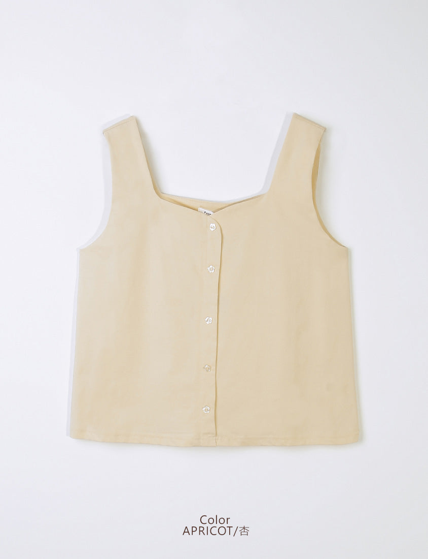 UV PRO+ Cooling Antibacterial Square Neck Plus Size Tank Top