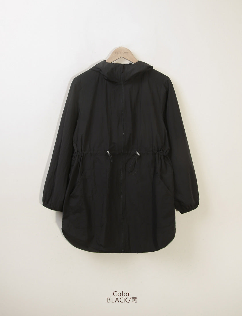 UV PRO+ Lightweight Functional Longline Utility Plus Size Jacket