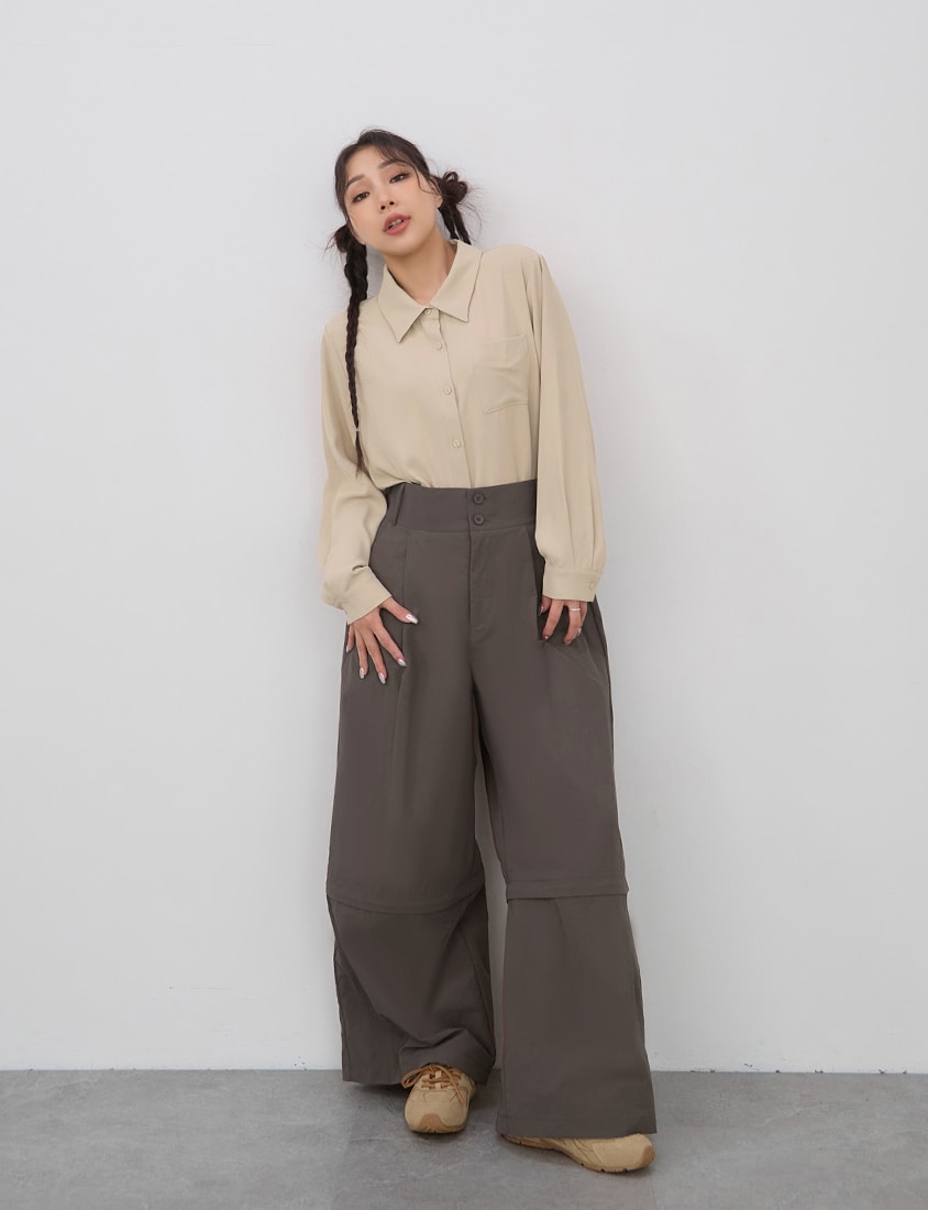 Versatile Wrinkle-Resistant Oversized Plus Size Long Sleeve Shirt (Unisex)