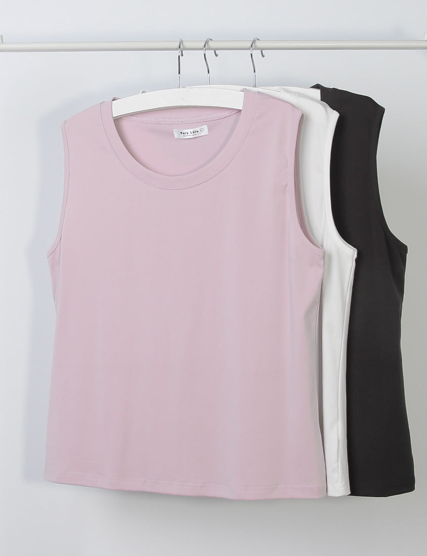 Everyday Basic Crewneck Plus Size Tank Top