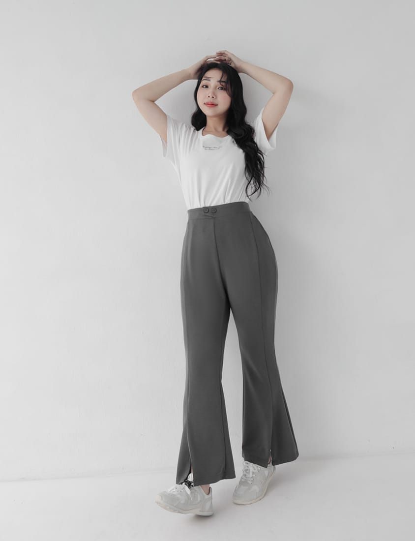 COOL PRO+ Space Cotton Plus Size Slimming Pants (Cropped)
