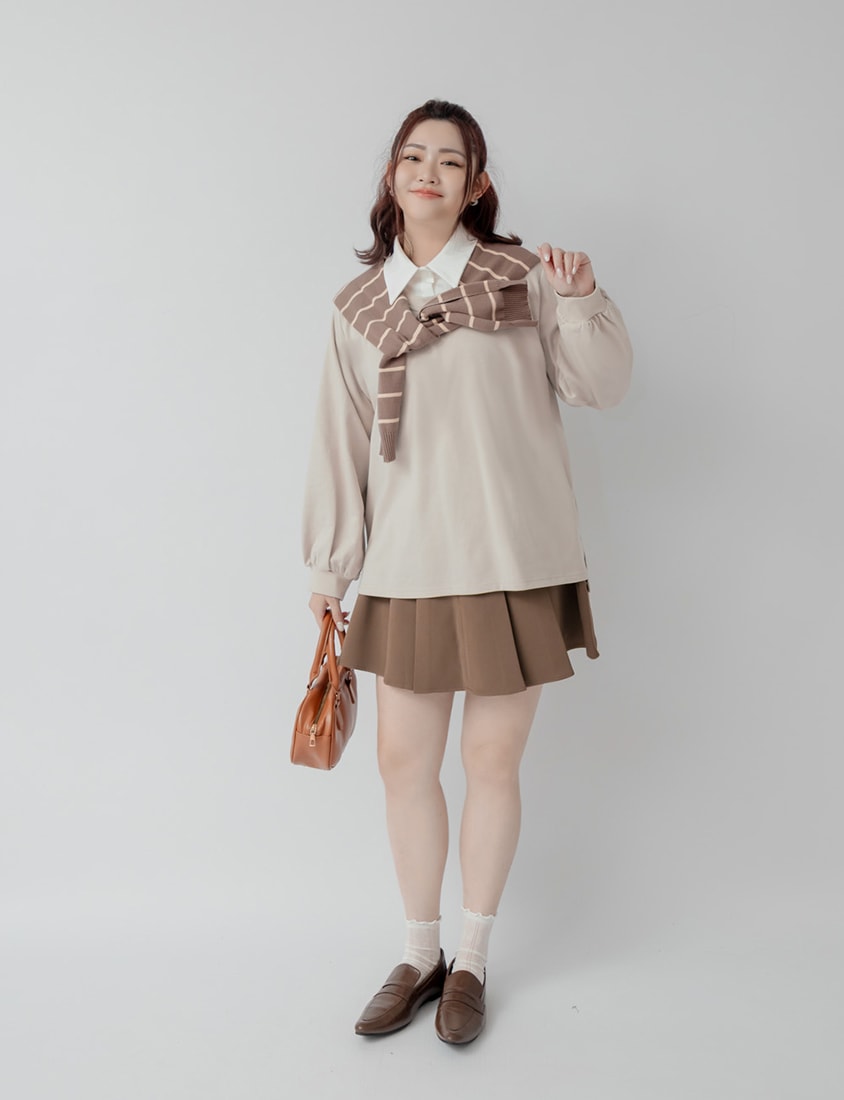 Versatile Multi-Color Knit Shawl