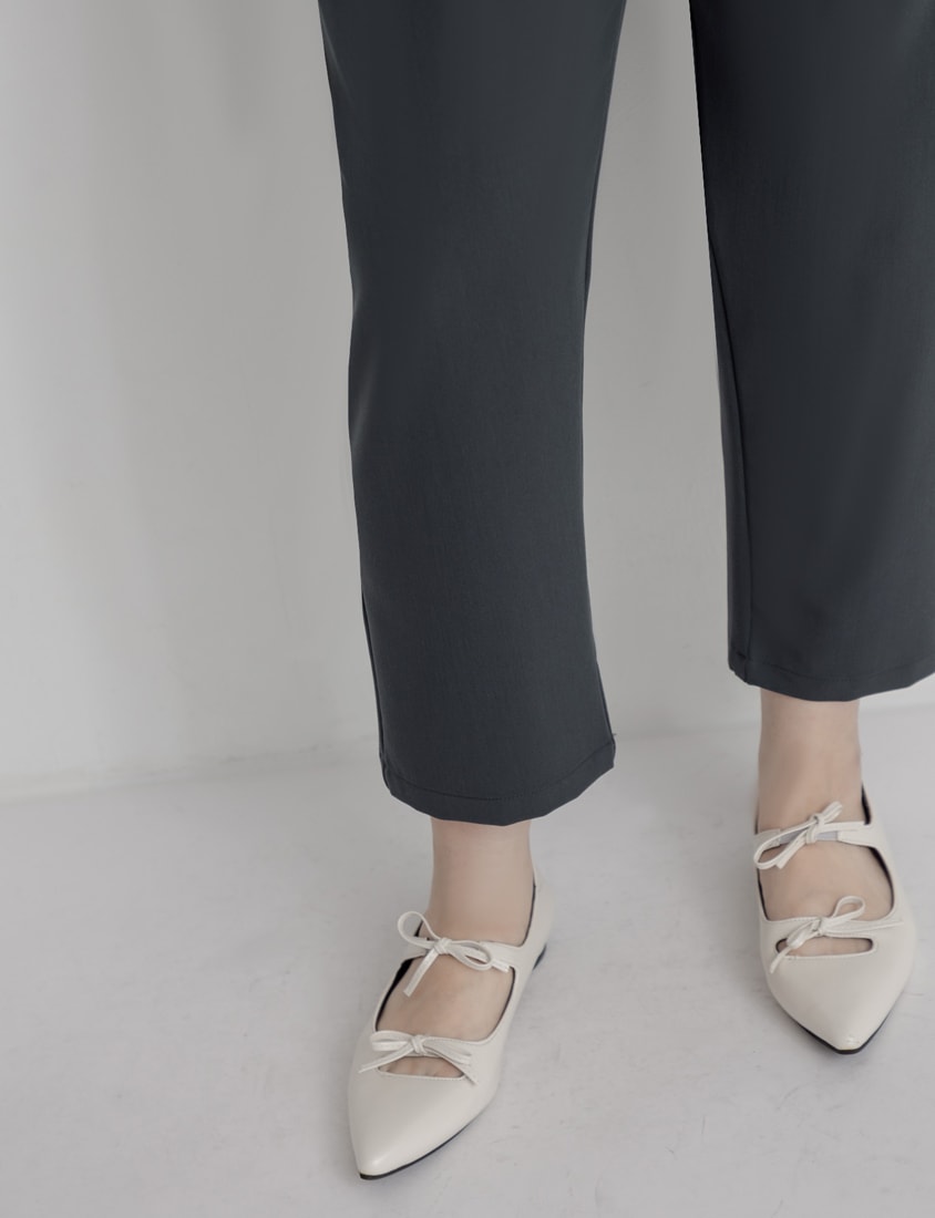 MISS. Standard Fit High Waist Plus Size Trousers