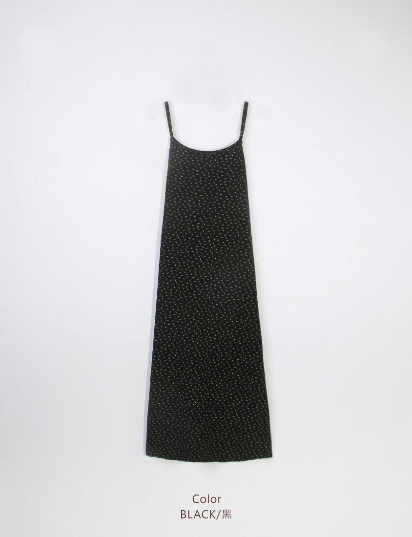 Adjustable Straps Floral Plus Size Cami Dress