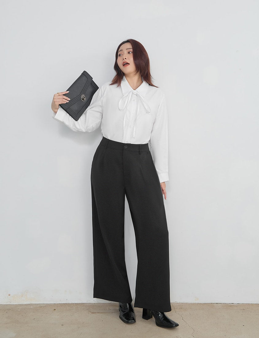 MISS. Standard Perfect Fit Wrinkle Resistant Straight Cut Trousers