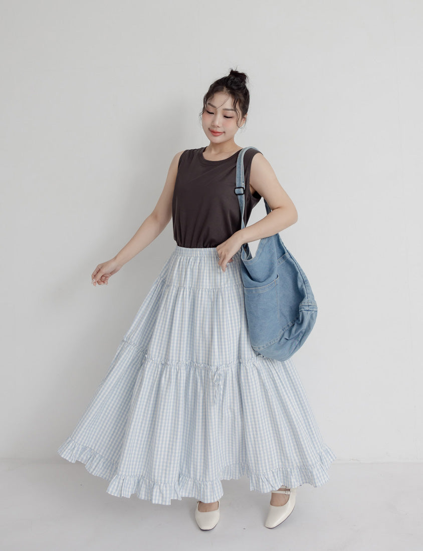 Everyday Basic Crewneck Plus Size Tank Top