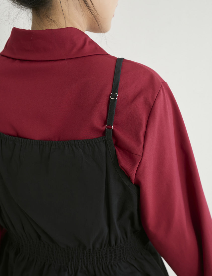 Lace V-Neck Adjustable Waist Plus Size Tank Top