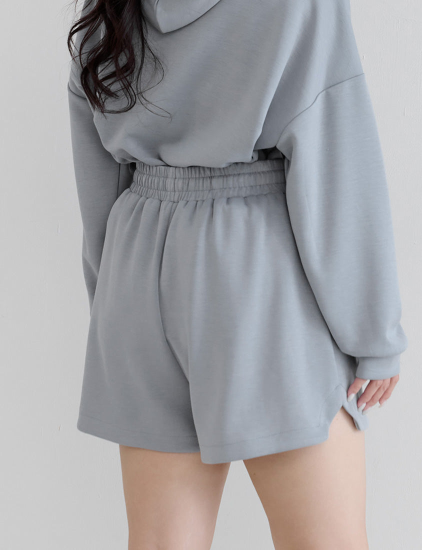 Cloud Cotton Elastic Drawstring Casual Plus Size Shorts