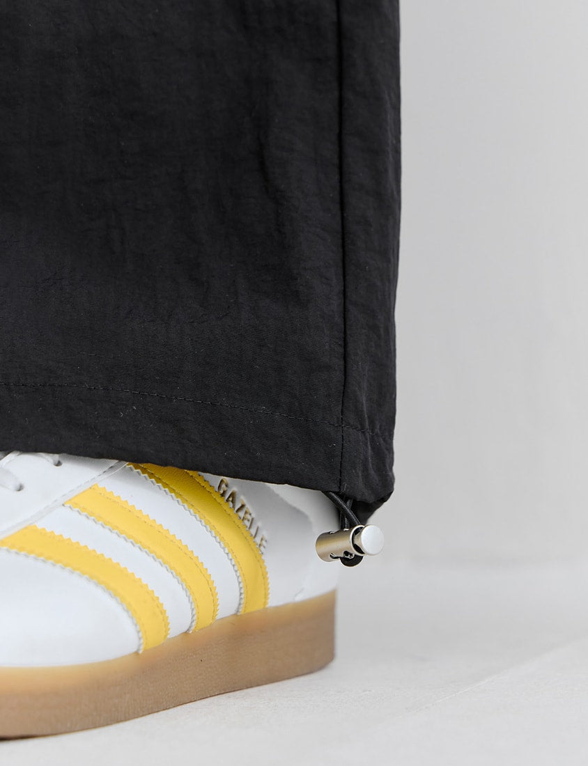 MUA! Edgy Utility Cargo Drawstring Pleated Plus Size Wide Leg Pants