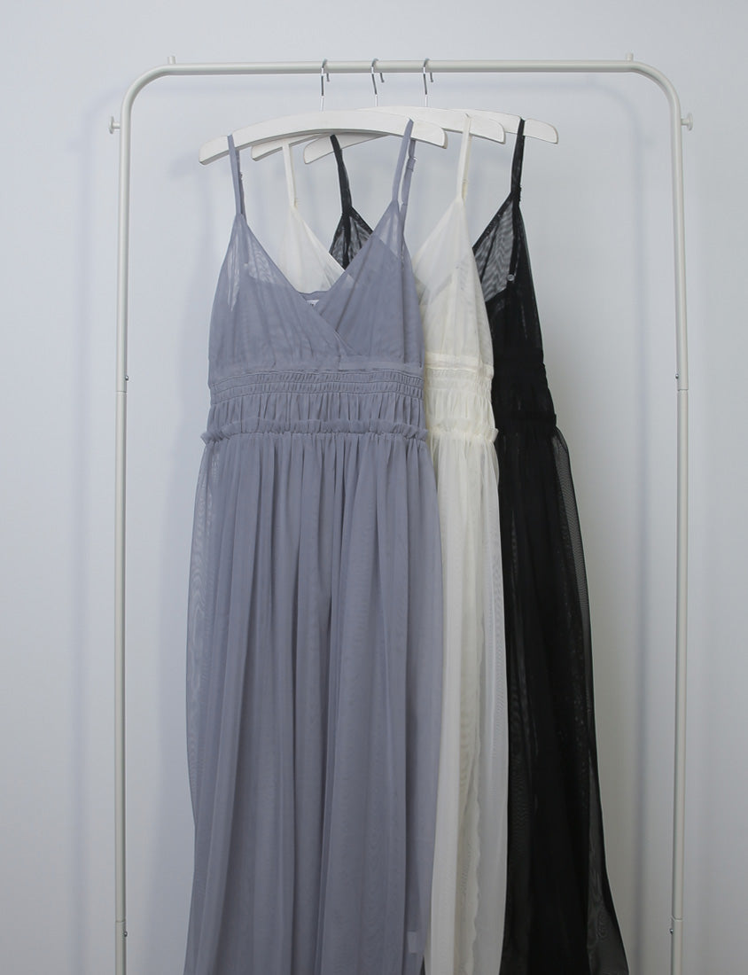 MISS. Layered Sheer MeshPlus Size Camisole