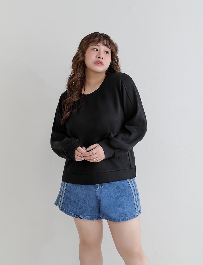 Cloud Cotton Multi-Color Plus Size Oversized Sweater