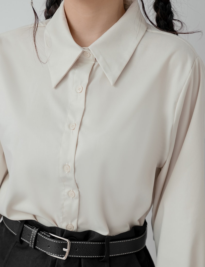 Multi-Color Drop Shoulder Plus Size Boyfriend Oversize Shirt (Unisex)