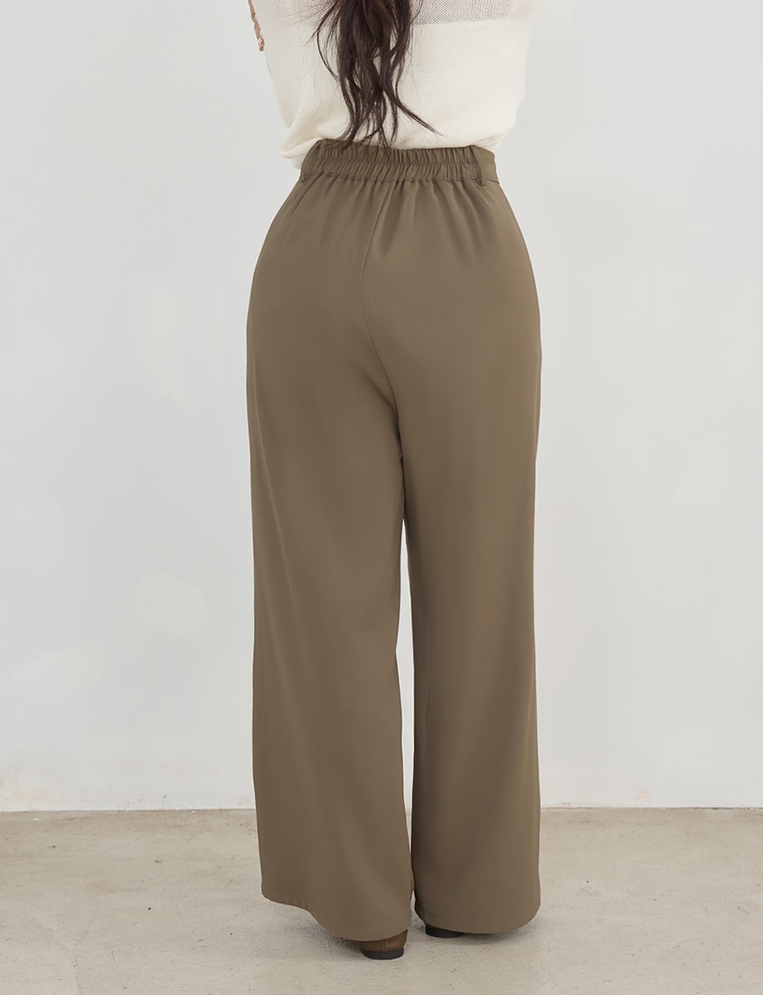 MISS. Pear-Shaped Friendly! Perfect Fit Wrinkle Resistant Straight Cut Trousers