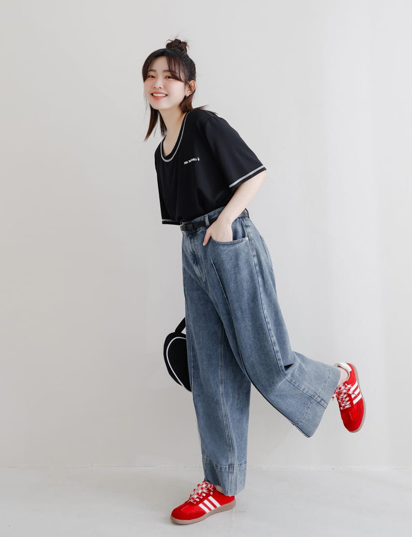 COOL PRO+ Color-Block Plus Size Print Tee