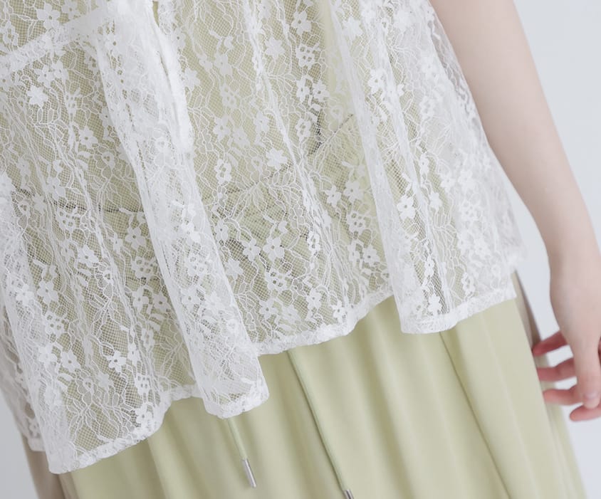 Adjustable Lace Front Tie Plus Size Cami