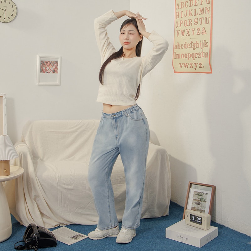 Pear-Shaped Friendly! Perfect Fit Plus Size Boyfriend Jeans