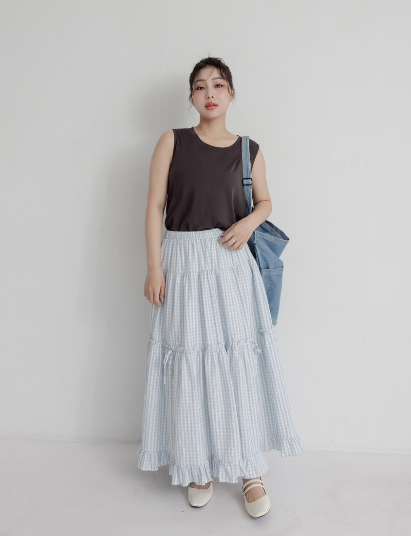 Everyday Basic Crewneck Plus Size Tank Top