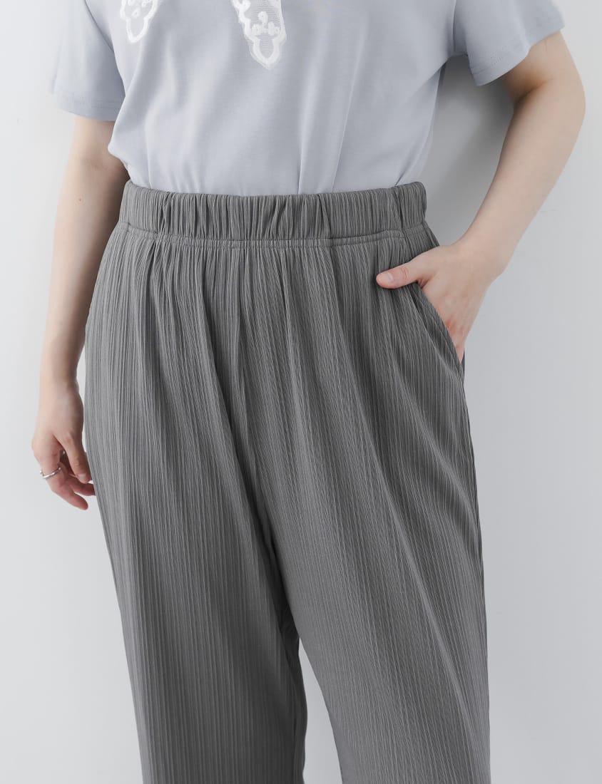 MISS. Ultra Stretch Ribbed Plus Size Slimming Pants