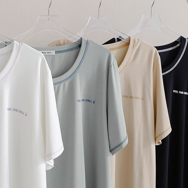 COOL PRO+ Color-Block Plus Size Print Tee