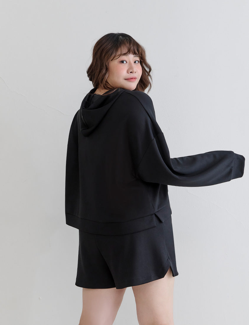 Cloud Cotton Elastic Drawstring Casual Plus Size Shorts