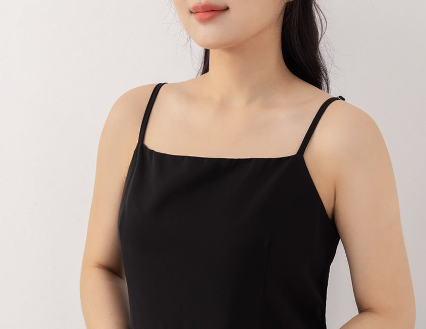 Japanese Style Adjustable Bubble Hem Plus Size Mini Dress