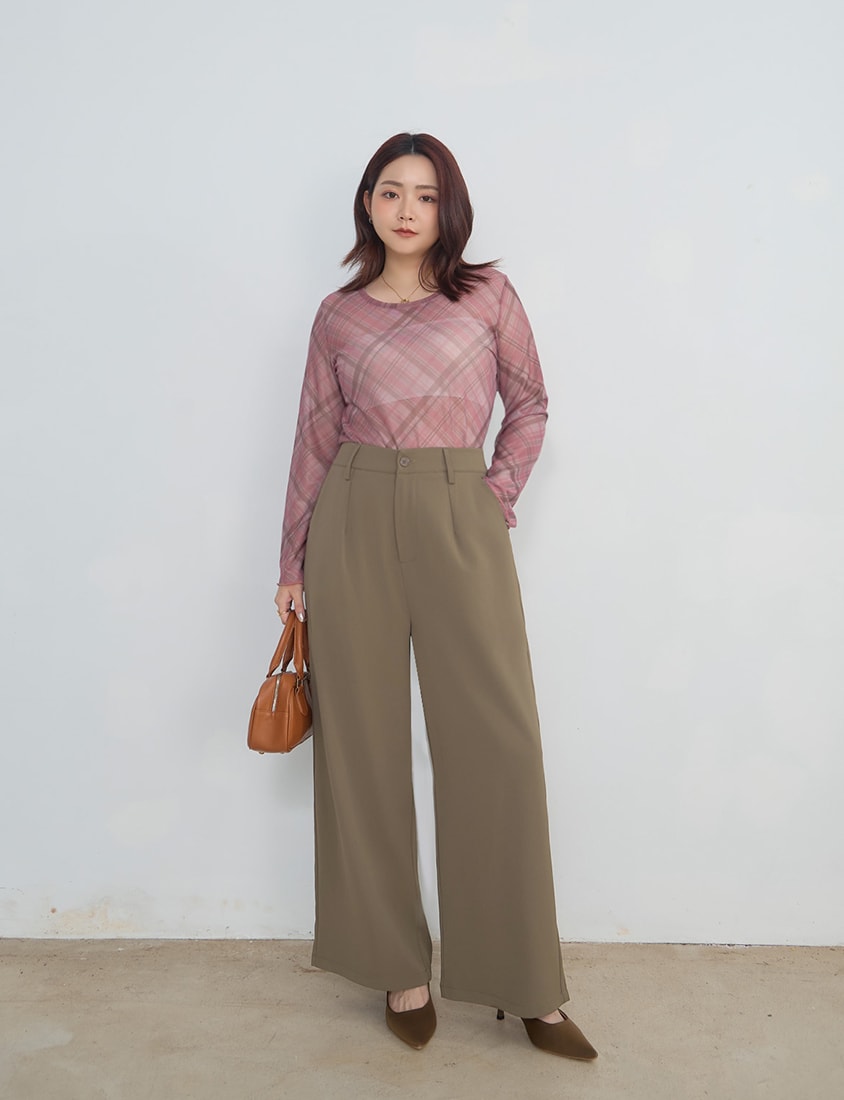 MISS. Standard Perfect Fit Wrinkle Resistant Straight Cut Trousers