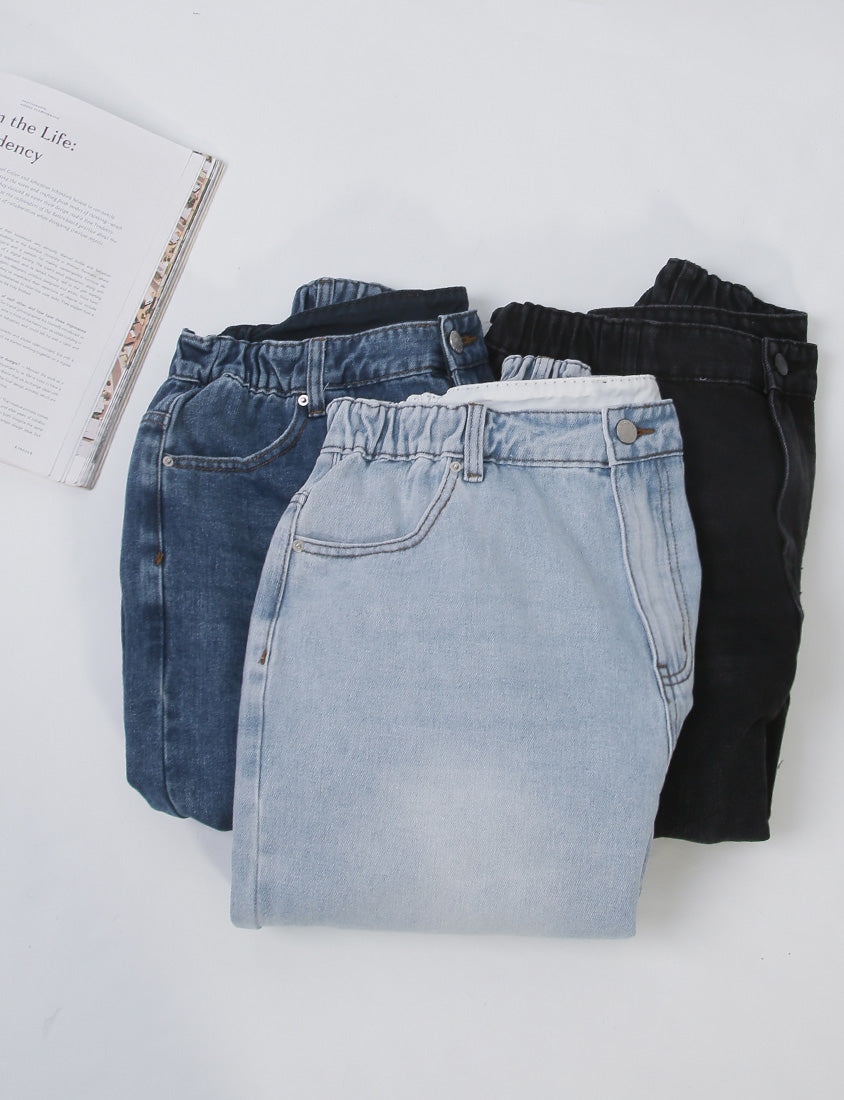 Apple-Shaped Friendly! Perfect Fit Plus Size Boyfriend Jeans