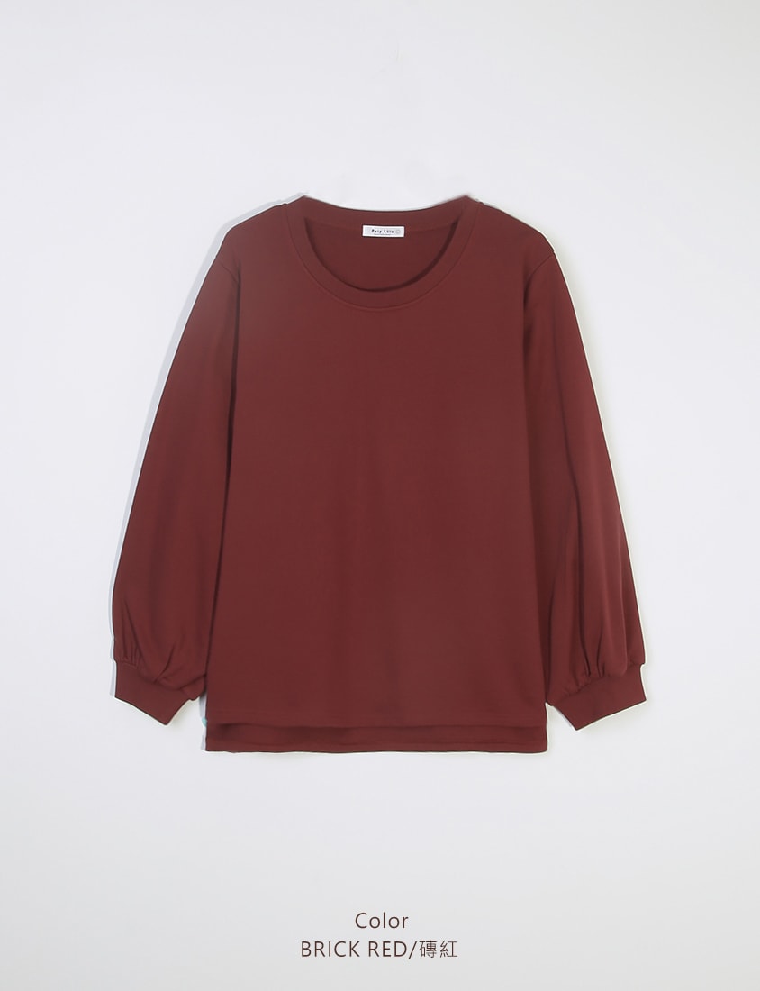 Oversized Cotton Slit Plus Size Sweatshirt (Unisex)