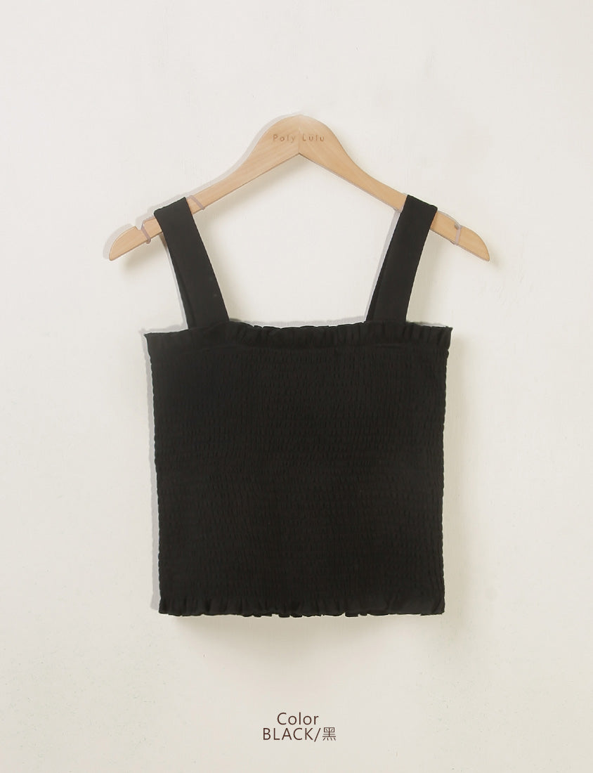 Matte Breezy Bubble Hem Plus Size Bra Camisole (With Padding)