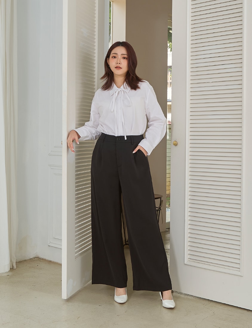MISS. Standard Perfect Fit Wrinkle Resistant Straight Cut Trousers