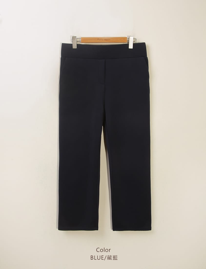 MISS. Waist-Sculpting Slimming Plus Size Straight Tailored Pants