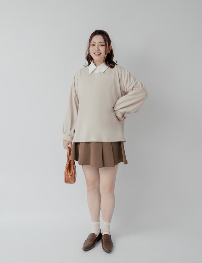 Multi-Color Drop Shoulder Plus Size Boyfriend Oversize Shirt (Unisex)