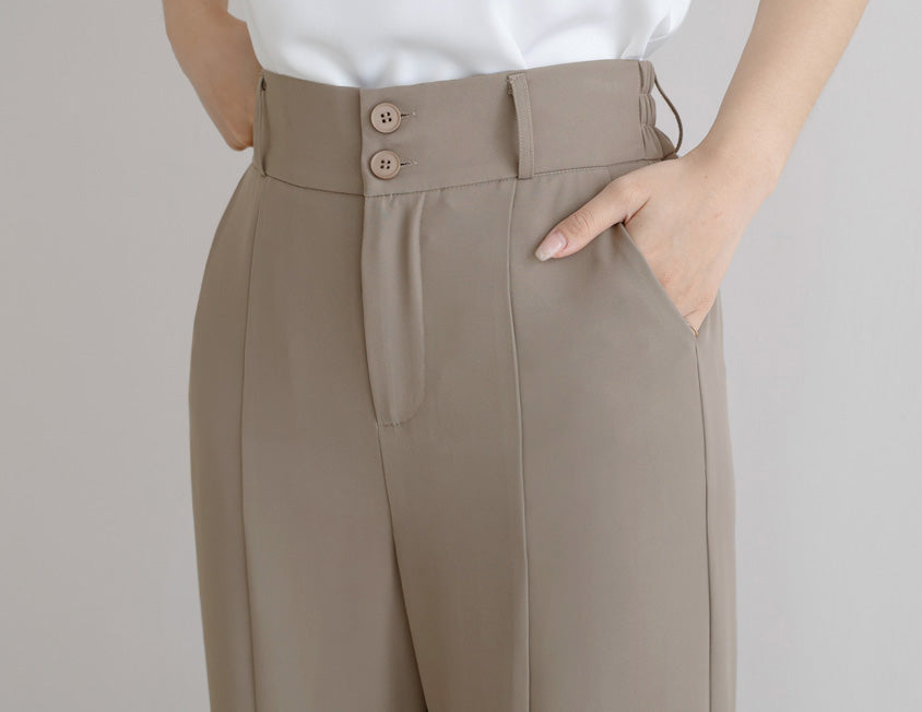 MISS. COOL PRO+ Lightweight Plus Size Tailored Pants