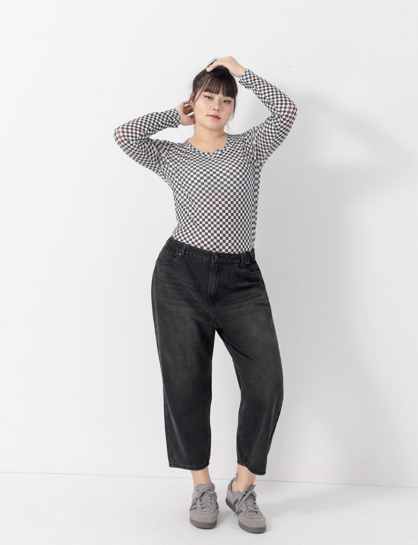 Standard Perfect Fit Plus Size Boyfriend Jeans