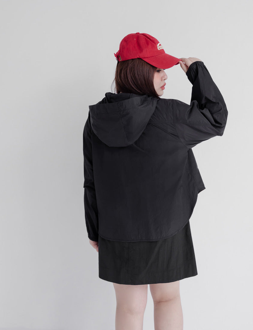 UV PRO+ Lightweight Functional Cropped Utility Plus Size Jacket