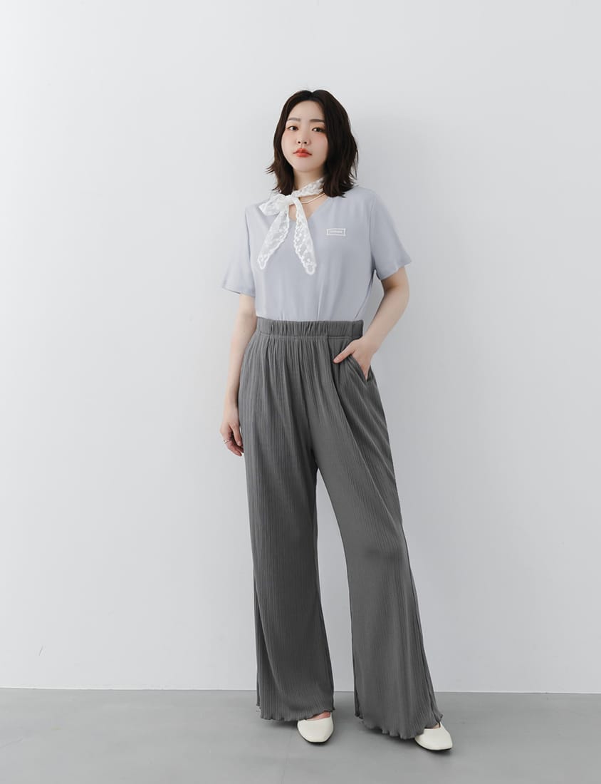 MISS. Ultra Stretch Ribbed Plus Size Slimming Pants
