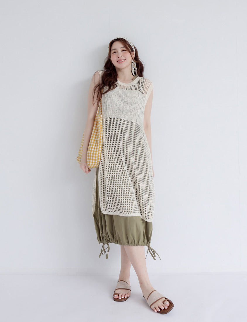 Cooling Tech V-Neck Plus Size Maxi Dress